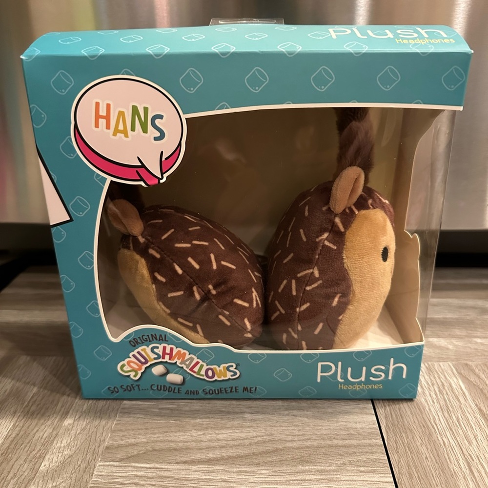 Squishmallow- Chipmunk Headphones